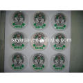 domed epoxy sticker